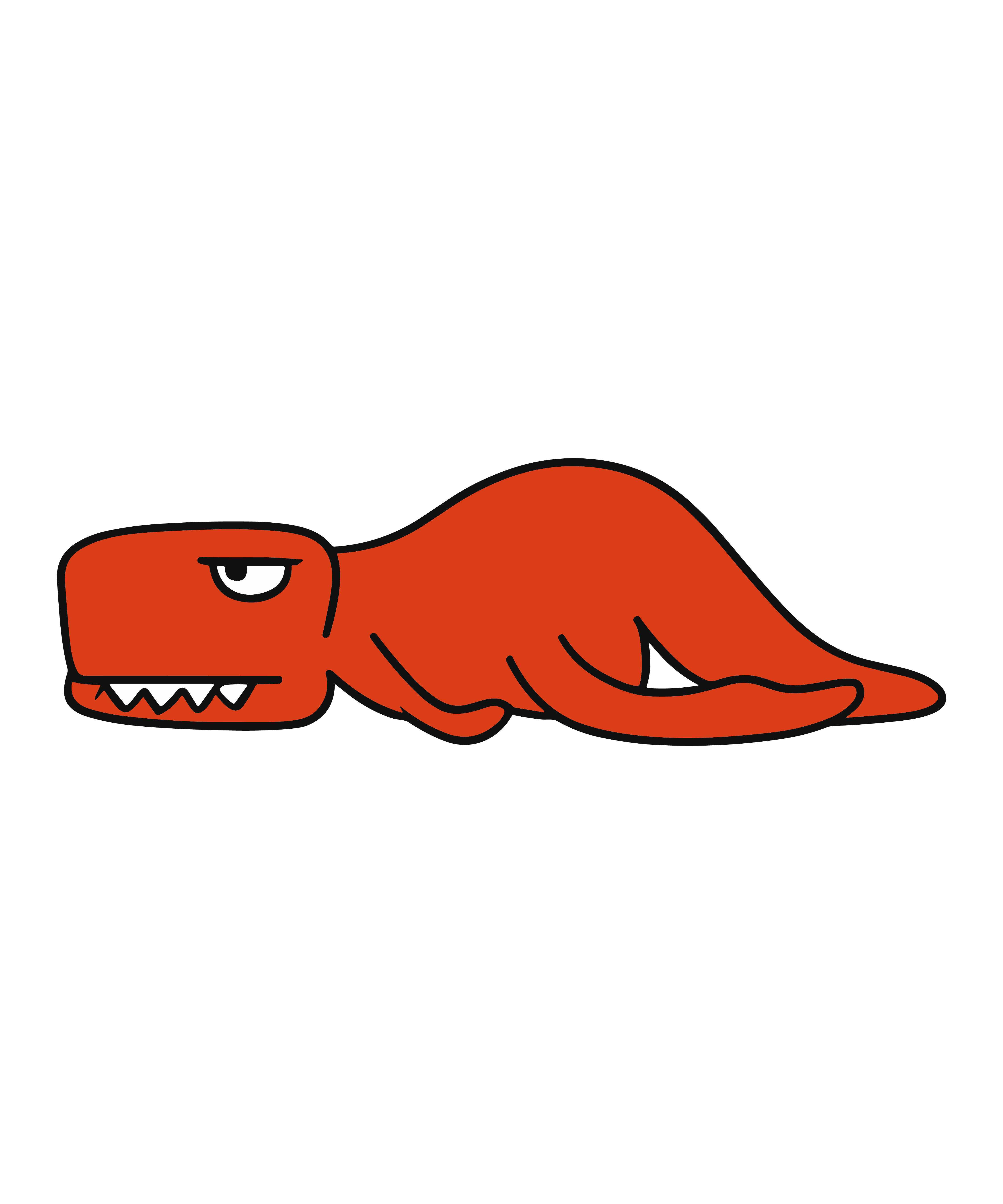 flat dinosaur